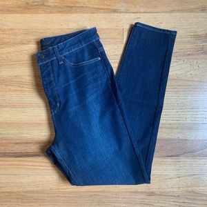 UNIQLO High Rise Skinny Jeans - Navy - Size 30